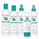Fairy Tales Curly Q Kids Curly Hair Products Set - Curl Shampoo, Curl Conditioner, Curl Cream, Curl Refresher & Kids Styling Spray Gel - Phthalate Beauty & Personal Care Fairy Tales