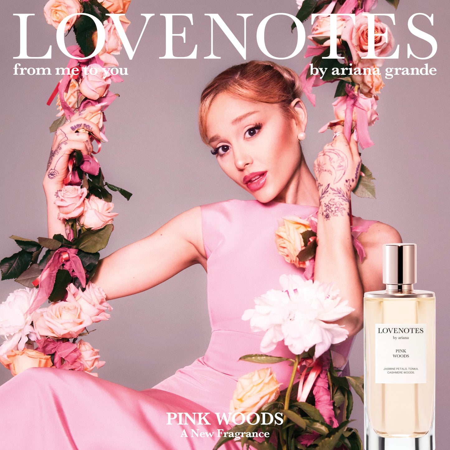 Ariana Grande LOVENOTES Pink Woods Eau de Parfum Spray- 4.2 oz/125ml Beauty & Personal Care Ariana Grande