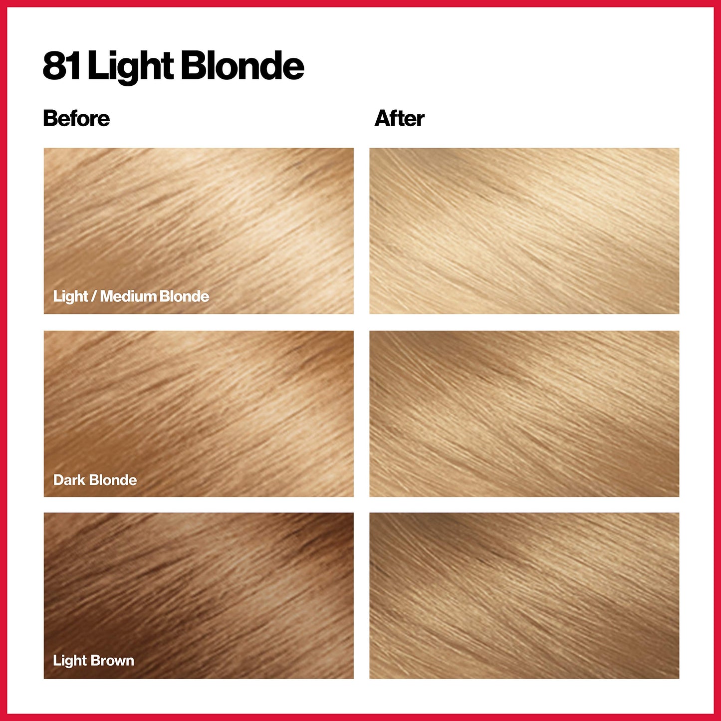 Revlon Permanent Hair Color, Permanent Hair Dye, Colorsilk with 100% Gray Coverage, Ammonia-Free, Keratin and Amino Acids, 81 Light Blonde, 4.4 Oz Beauty & Personal Care REVLON