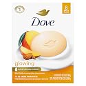 Dove Beauty Bar Soap Glowing Mango & Almond Butters, 8 Bars for Radiant Skin, Illuminates Skin 3.75 oz Beauty & Personal Care Dove