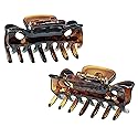 Camila Paris CP22/2 French Hair Clip for Women, 1.5 inch Set of 2 Tortoise Girls Hair Claw Clips Jaw Fashion Durable Styling Hair Accessories Beauty & Personal Care Camila