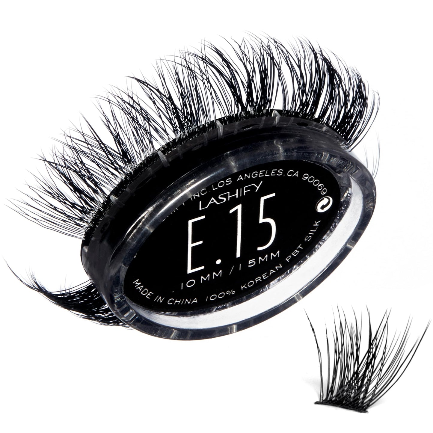 Lashify Extreme 15mm Gossamer DIY Eyelash Extensions Refill, Black, Easy False Lashes To Add Tremendous Volume Beauty & Personal Care Lashify