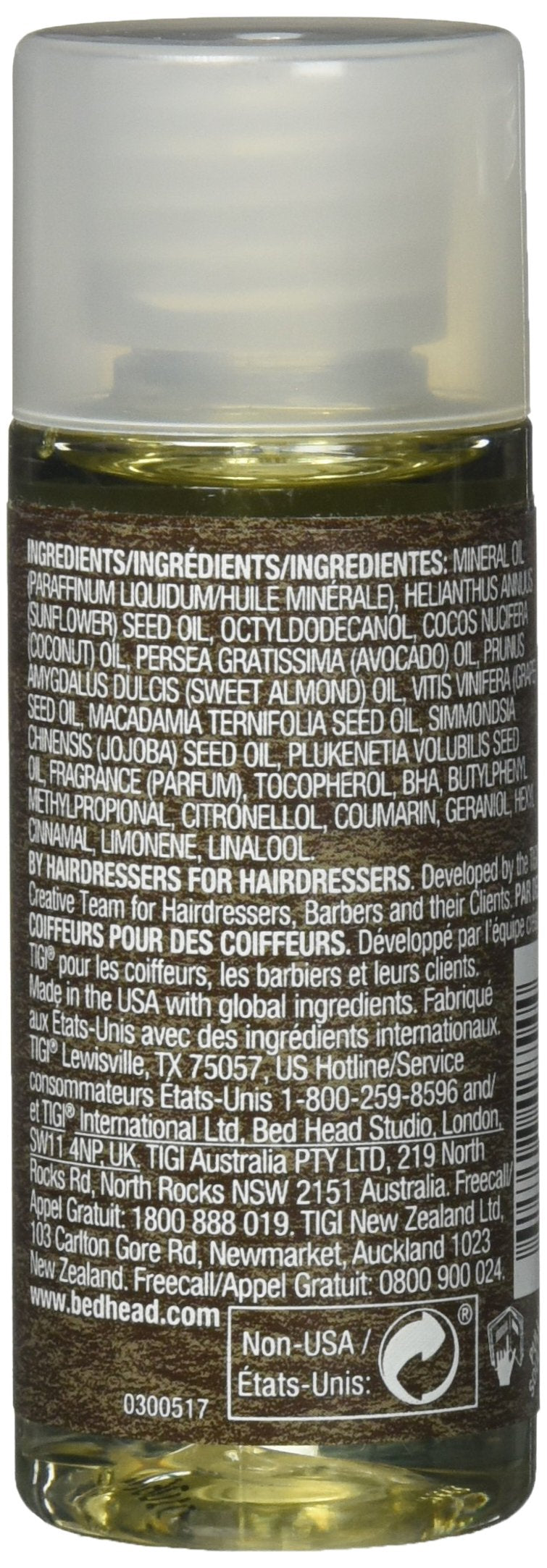 Tigi Tigi Bed Head for Men Fuel Around Beard Oil 1.69 Oz, 1.69 Oz Beauty & Personal Care TIGI