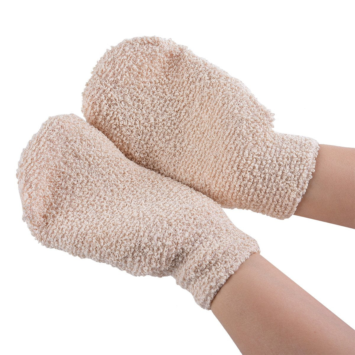 Bath Shower Gloves- Elastic Bath Mitts for Deep Cleansing & Gentle Exfoliation- Machine Washable (2 packs) Beauty & Personal Care i frmmy