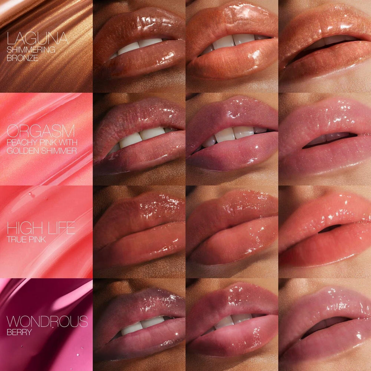 NARS Afterglow Lip Oil Limited Edition 5.7 mL / .17 OZ (HIGH LIFE 508 (Hot Escape), 0.17oz / 5.7mL) Beauty & Personal Care NARS