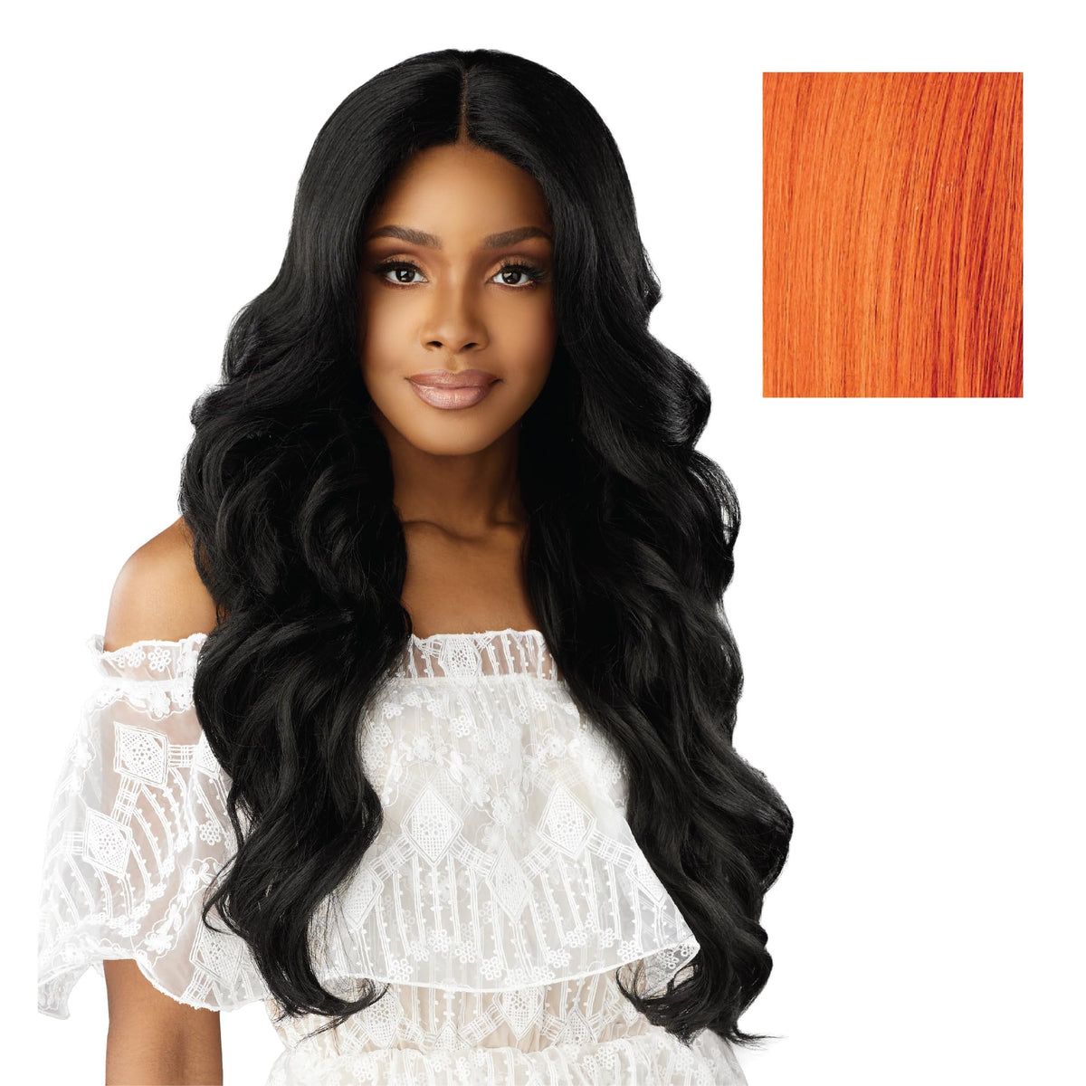 Sensationnel Dashly Lace Front Wig-Unit 55, GINGERCOPPER