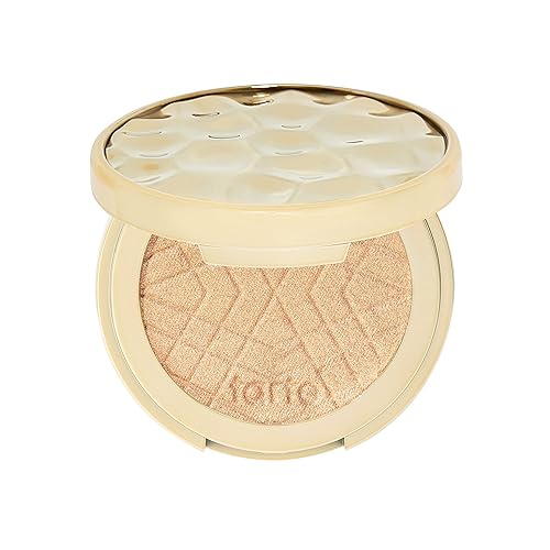 tarte Amazonian clay shimmering light - Pressed Highlighter with Buildable Radiant Glow for a Natural Lightweight Luminous Finish, Vegan Beauty & Personal Care tarte