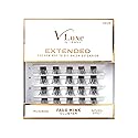 i•ENVY Extended False Eyelashes Faux Mink Featherlight Reusable Artificial Eyelashes Multipack Lash Clusters Beauty & Personal Care i•ENVY