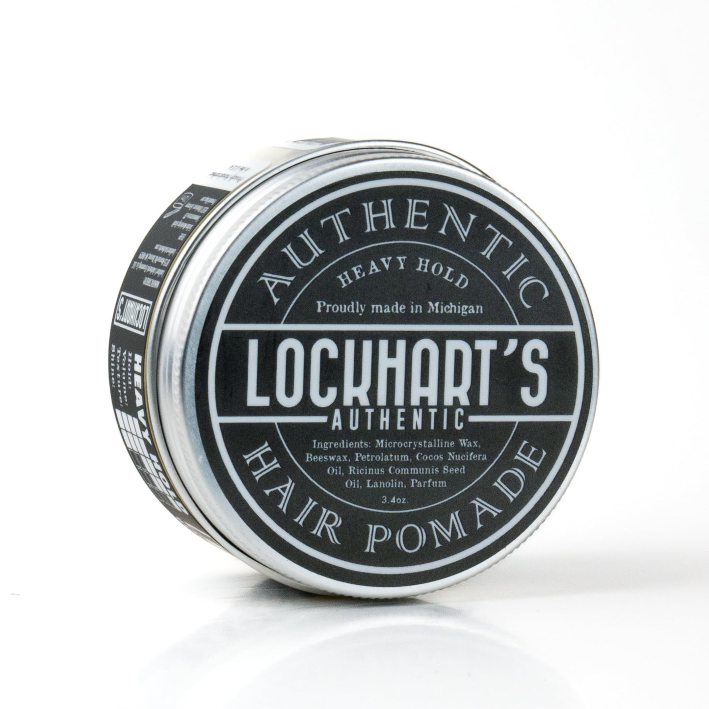 Lockhart’s Heavy Hold - Handcrafted Pomades for Men - World's Strongest Oil Based Pomade - Humidity & Sweat Proof - Low Shine, Heaviest Hold - Coco Beauty & Personal Care Lockhart's Authentic Grooming Co. LLC