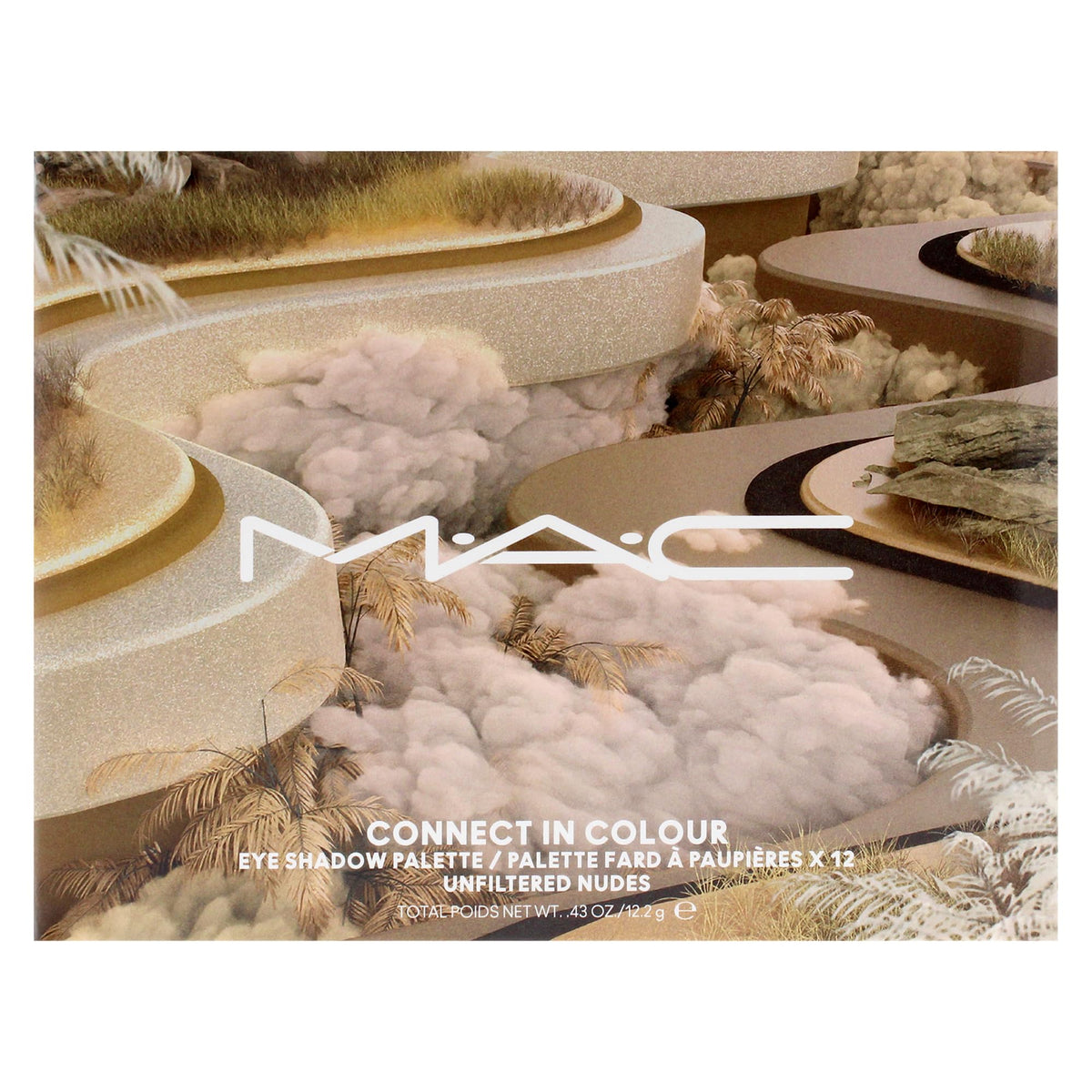 Connect In Colour Eye Shadow Palette - Unfiltered Nudes by MAC for Women - 0.43 oz Eye Shadow