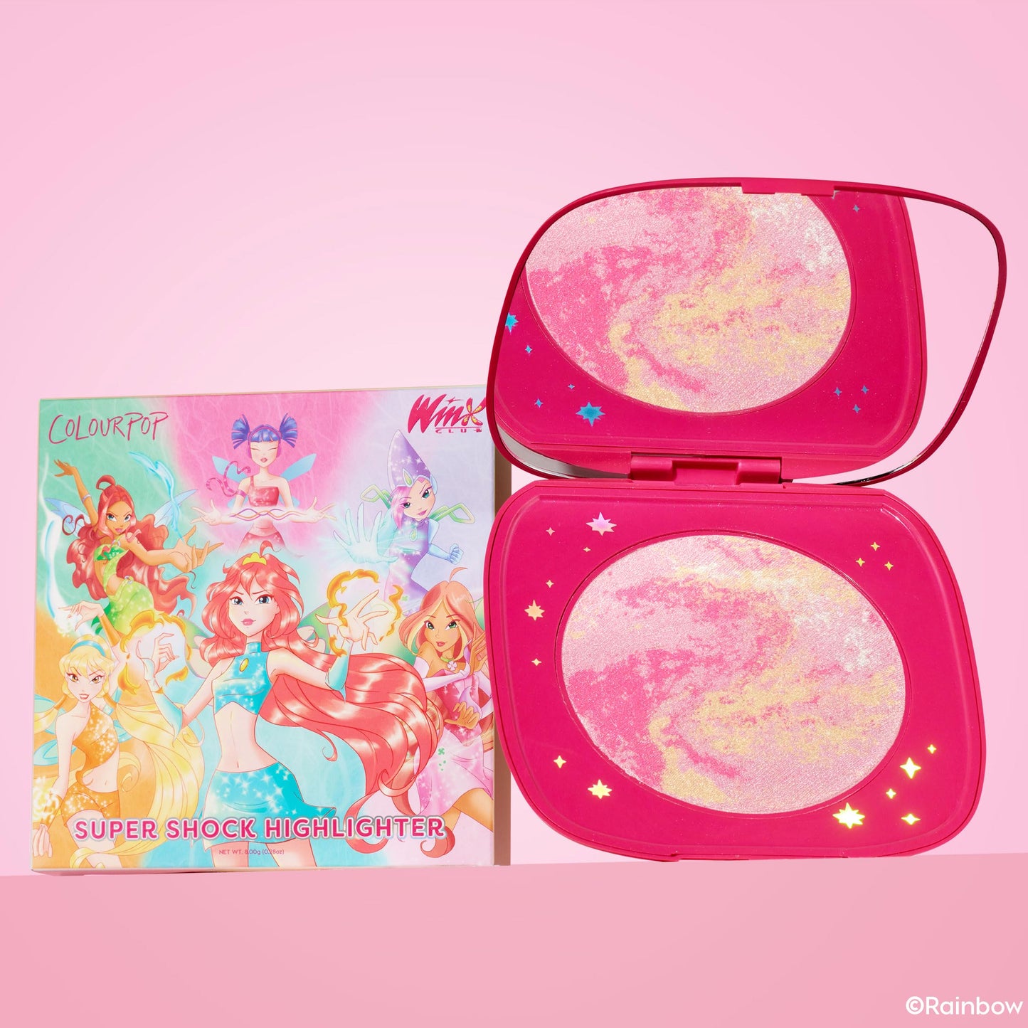 ColourPop Winx Club Super Shock Highlighter Makeup - High-Pigment, Crème-Powder Face Makeup - Buildable & Blendable Formula with a Unique Bouncy Beauty & Personal Care ColourPop