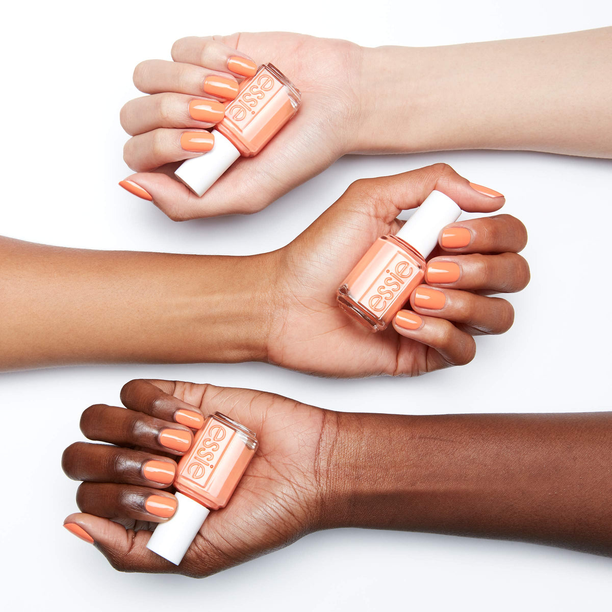 essie nail polish, summer 2020 collection, coral nail polish with a cream finish, sour up the sun, 0.46 Fl Oz