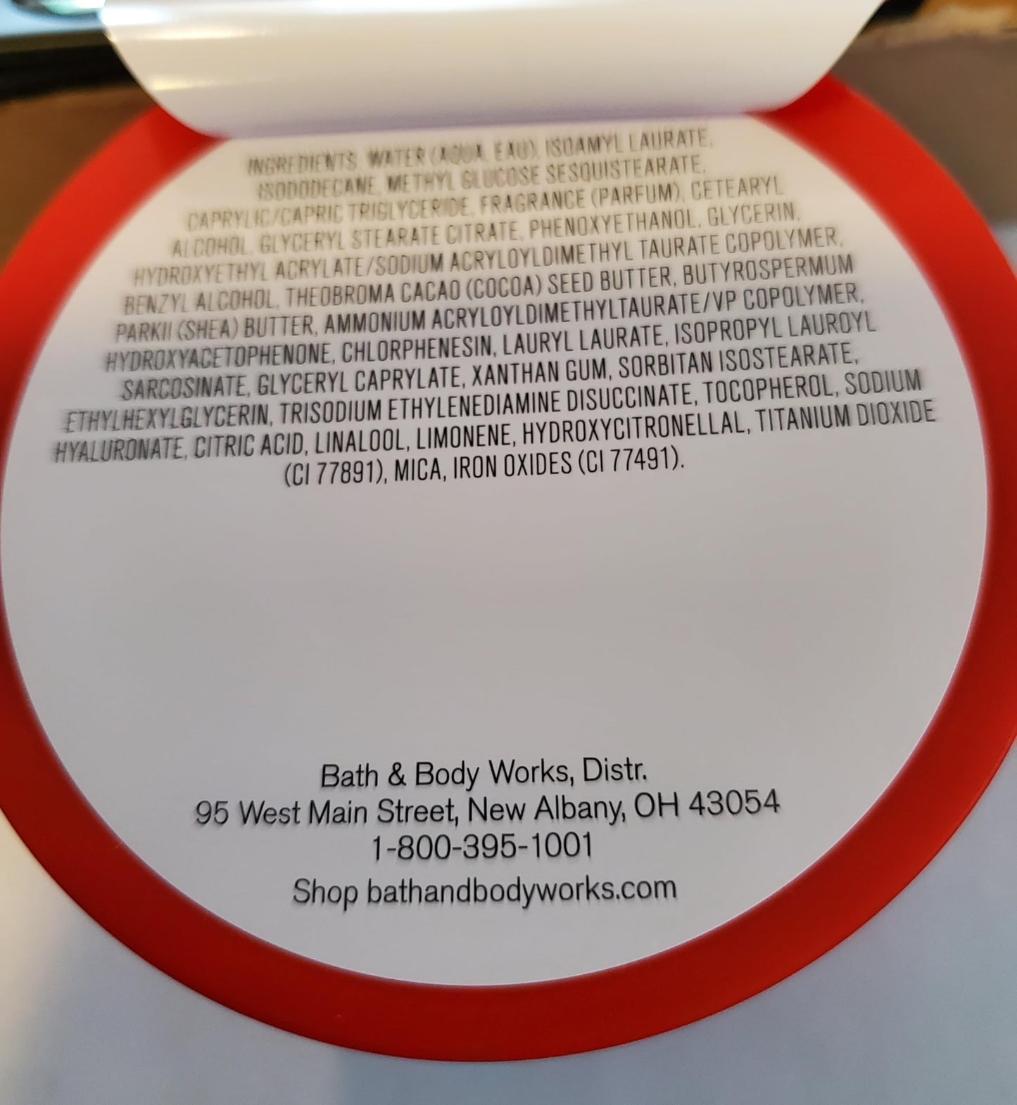 Bath and Body Works All American Gingham Womens Smooth and Soothe Whipped Body Cream in a Jar Beauty & Personal Care Bath & Body Works