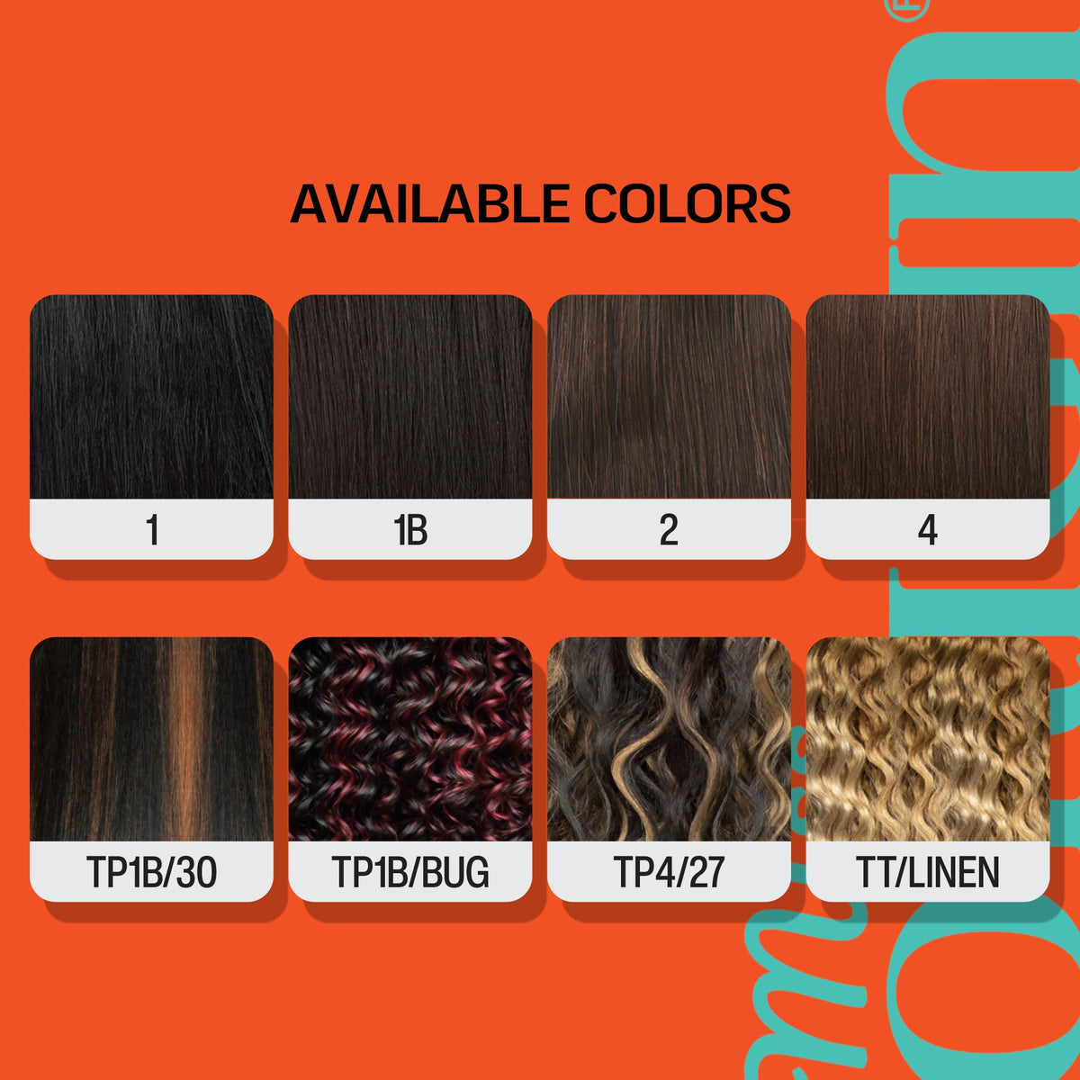 BOBBI BOSS Miss Origin CORE Synthetic Weave Multi Bundle OCEAN WAVE (20, 22, 24 inch) (TP4/27)