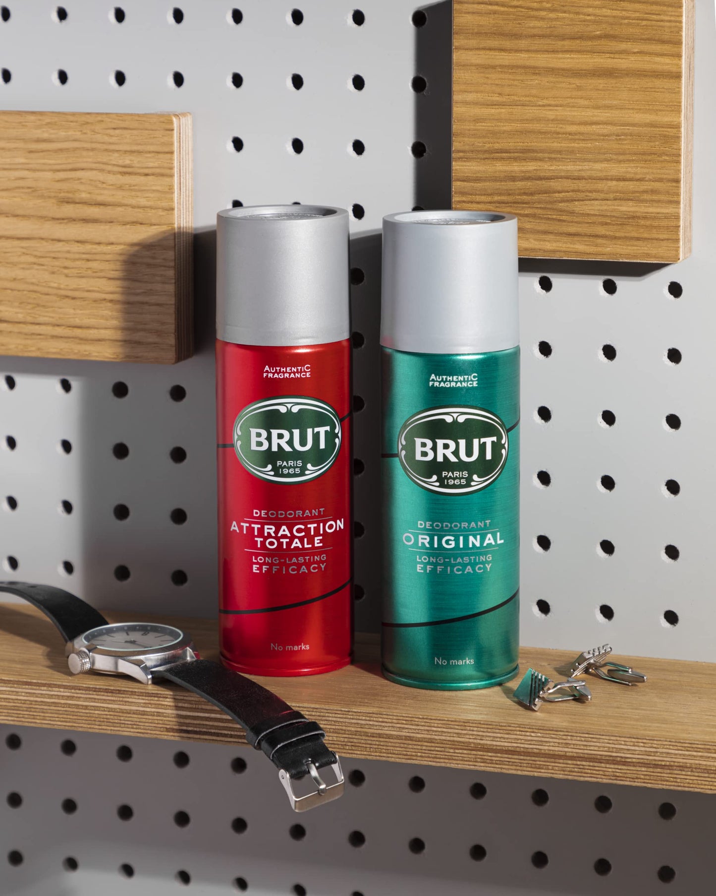 Attraction Totale Deodorant Body Spray by Brut for Men - 6.7 oz Deodorant Spray Beauty and Personal Care Brut