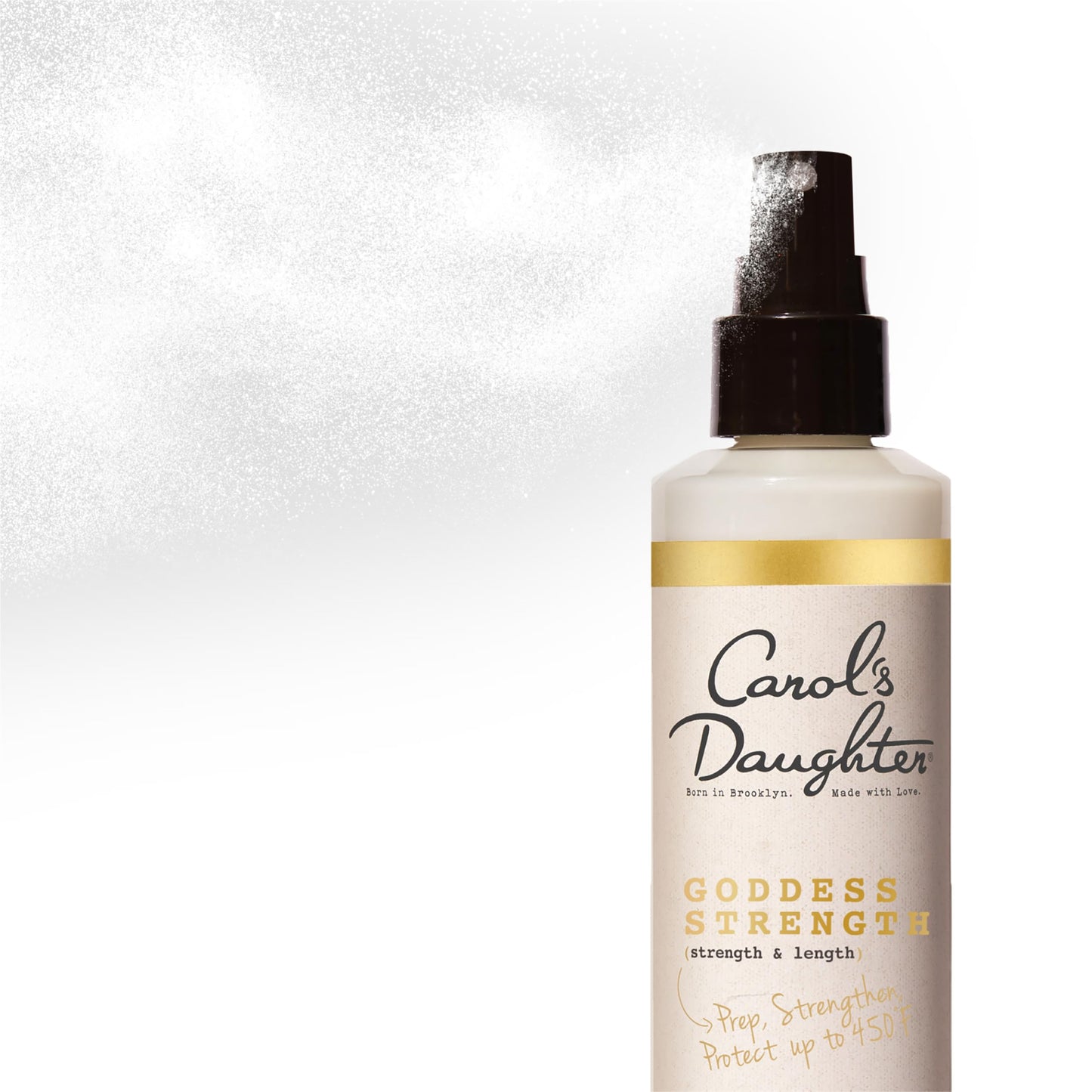 Carol's Daughter Leave In Conditioner, 8.5 Fluid Ounces, Goddess Strength Divine Strength Hair Milk with Castor Oil for Weak, Wavy, Coily and Curly Beauty & Personal Care Carol's Daughter