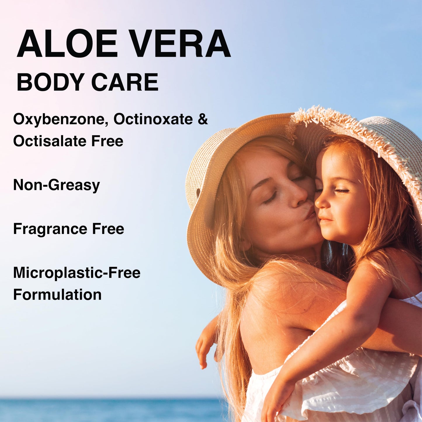 Surface Aloe Vera Gel, Sunburn Relief and After Sun Care, Cooling Hydrating Gel for Face and Body, Non-Greasy Fast-Absorbing Moisturizer for Post Sun Beauty & Personal Care Surface Sun Systems