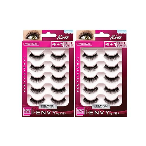 i.Envy by Kiss Eye Lash Value Pack #KPEM12 (2 PACK) Beauty & Personal Care i•ENVY