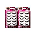 i.Envy by Kiss Eye Lash Value Pack #KPEM12 (2 PACK) Beauty & Personal Care i•ENVY