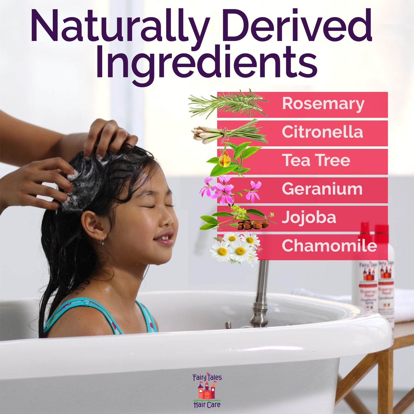 Fairy Tales Rosemary Repel Daily Kids Shampoo, Conditioner & Conditioning Spray Refill Trio- Kids Like the Smell, Lice Do Not Beauty and Personal Care Fairy Tales