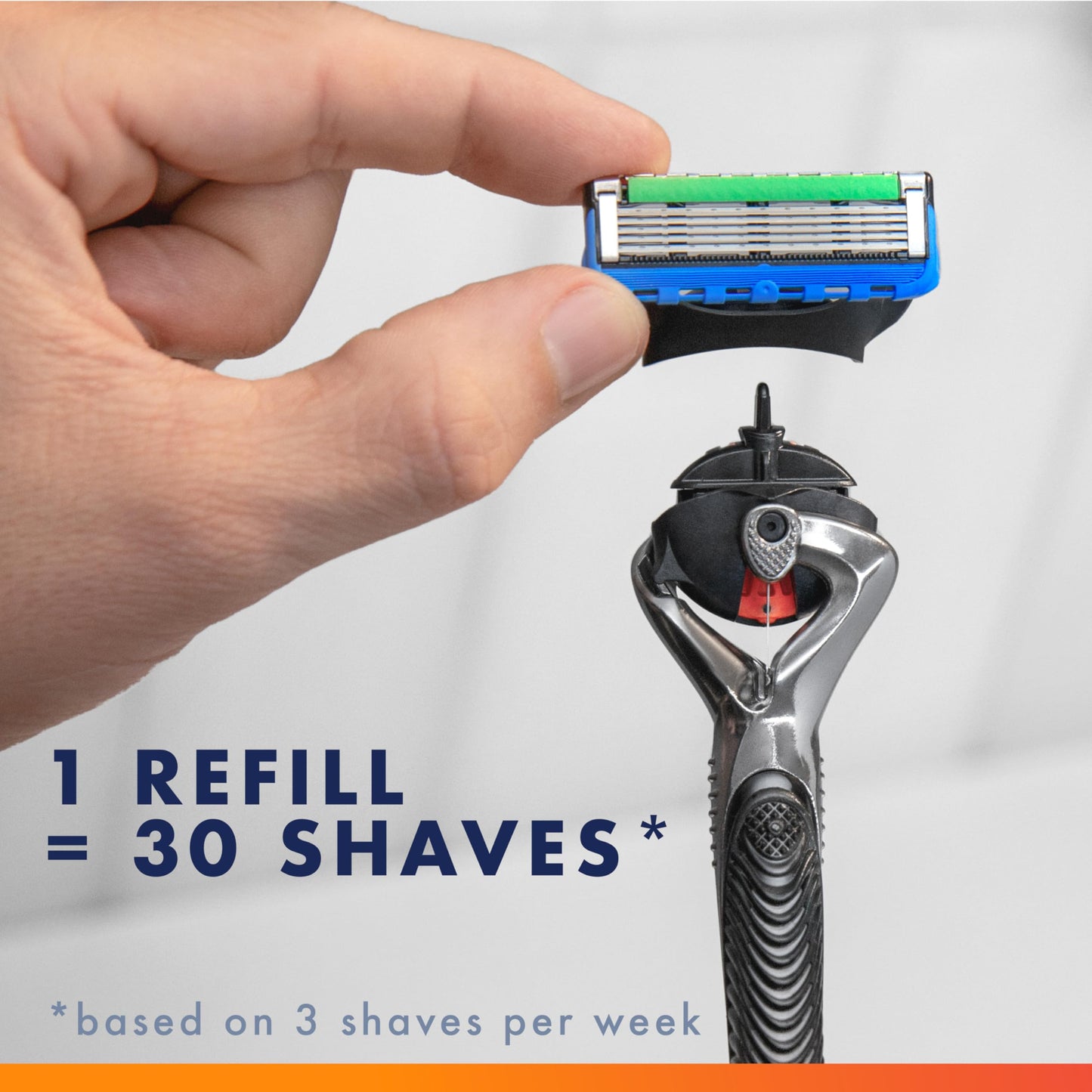 Gillette Fusion5 ProGlide Razor Blade Refills for Men, 5 Count Beauty and Personal Care Gillette