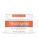 Neutrogena Facial Cleansing Bar Treatment for Acne-Prone Skin, Non-Medicated & Glycerin-Rich Hypoallergenic Formula with No Detergents or Dyes, 3.5 oz Beauty & Personal Care Neutrogena