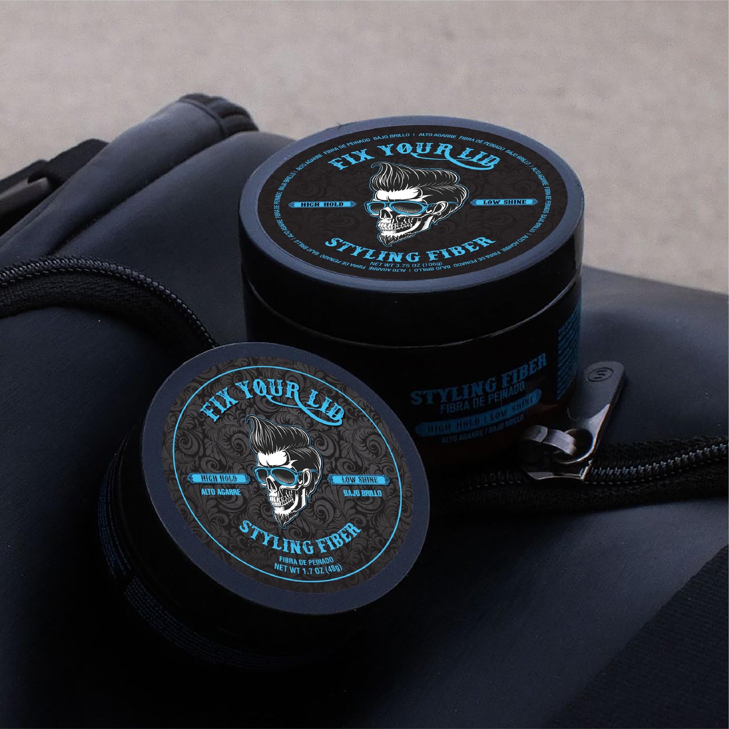 Fix Your Lid Hair Styling Fiber for Men & Boys – High Hold, Low Shine Styling Cream for Short Choppy Hair – Citrus Scent, 3.5 oz Beauty & Personal Care Fix Your Lid