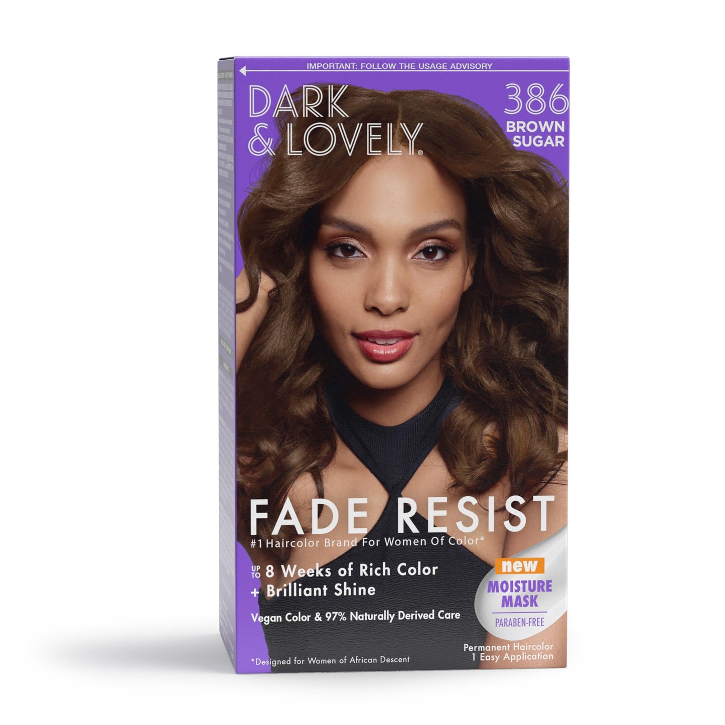 SoftSheen-Carson Dark and Lovely Fade Resist Rich Conditioning Color, Brown Sugar 386 Beauty & Personal Care SoftSheen