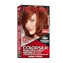 Revlon Colorsilk Beautiful Color Permanent Hair Color, Long-Lasting High-Definition Color, Shine & Silky Softness with 100% Gray Coverage, Ammonia Beauty & Personal Care REVLON