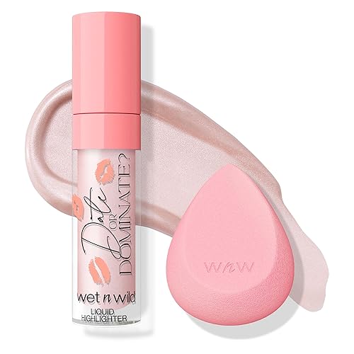 wet n wild Date Or Dominate Liquid Highlighter & Sponge Set Beauty & Personal Care wet n wild