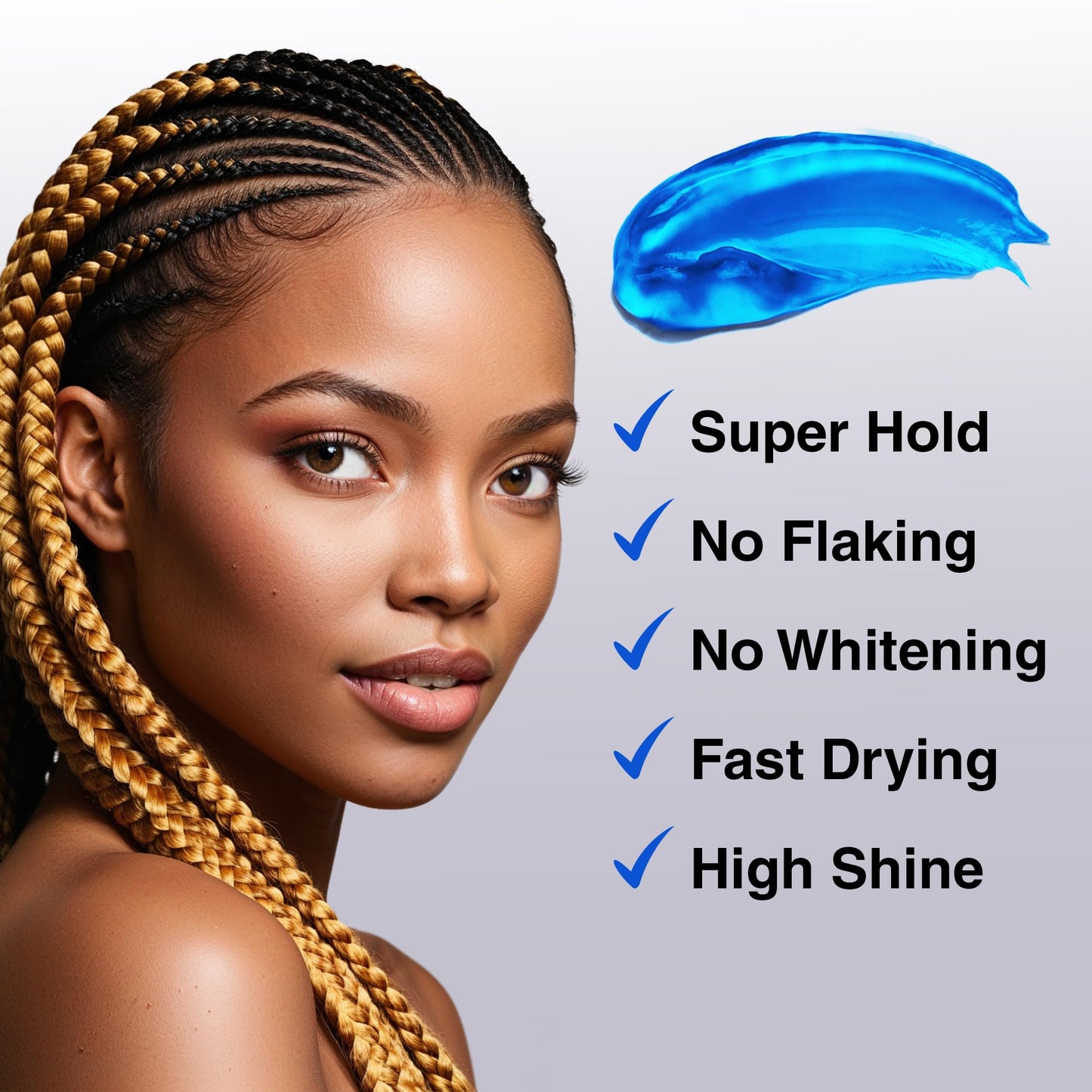 BELLATIQUE KOOL Braiding Gel Maximum Hold for LOC & Twist - No Flaking, No Whitening, Fast Drying, High Shine, Cool & Refreshing, Long Lasting Hold Beauty & Personal Care BELLATIQUE