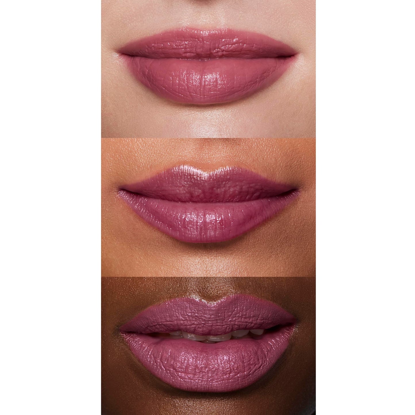 e.l.f. O Face Satin Lipstick, Richly Pigmented, Nourishing & Long-Lasting Creamy Lipstick, Infused With Jojoba, Vegan , Effortless Beauty & Personal Care e.l.f.