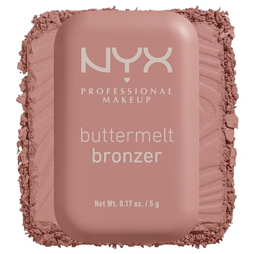 NYX PROFESSIONAL MAKEUP Matte Buttermelt Bronzer, Longwear Face Makeup with Up to 12 Hours of Wear, Vegan Formula - Butta Cup (Light Neutral) Beauty & Personal Care NYX PROFESSIONAL MAKEUP