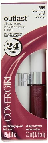 CoverGirl Outlast All Day Two Step Lipcolor, Plum Berry 559, 0.13 Ounce Beauty & Personal Care COVERGIRL