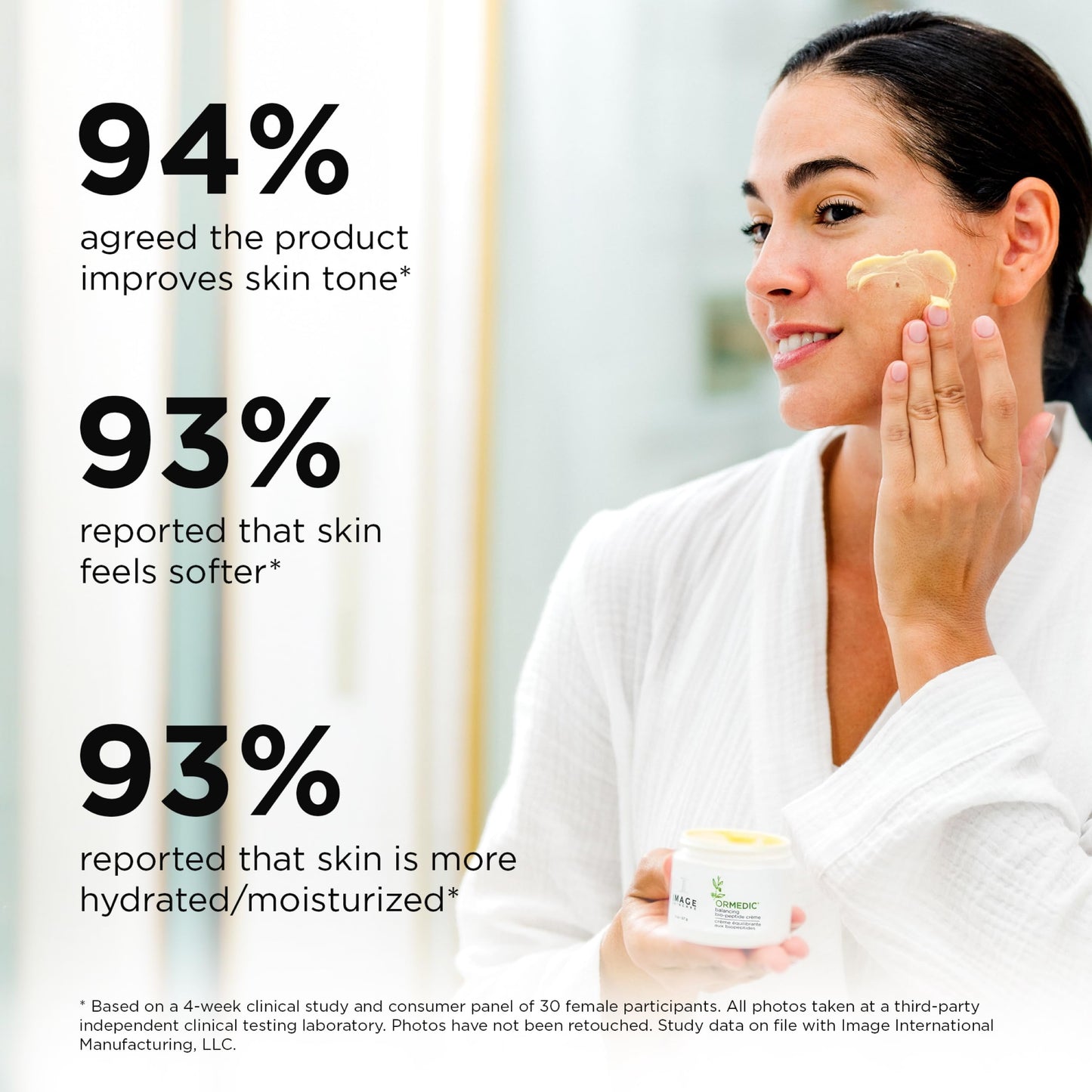 IMAGE Skincare, ORMEDIC Biopeptide Crème, Balancing Face Moisturizer with Shea Butter, Hyaluronic Acid and Organic Plant Oils, 2oz Beauty & Personal Care IMAGE Skincare