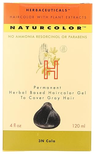 naturcolor Haircolor Hair Dye - Cola, 4 Fl Oz (3N) Beauty & Personal Care naturcolor