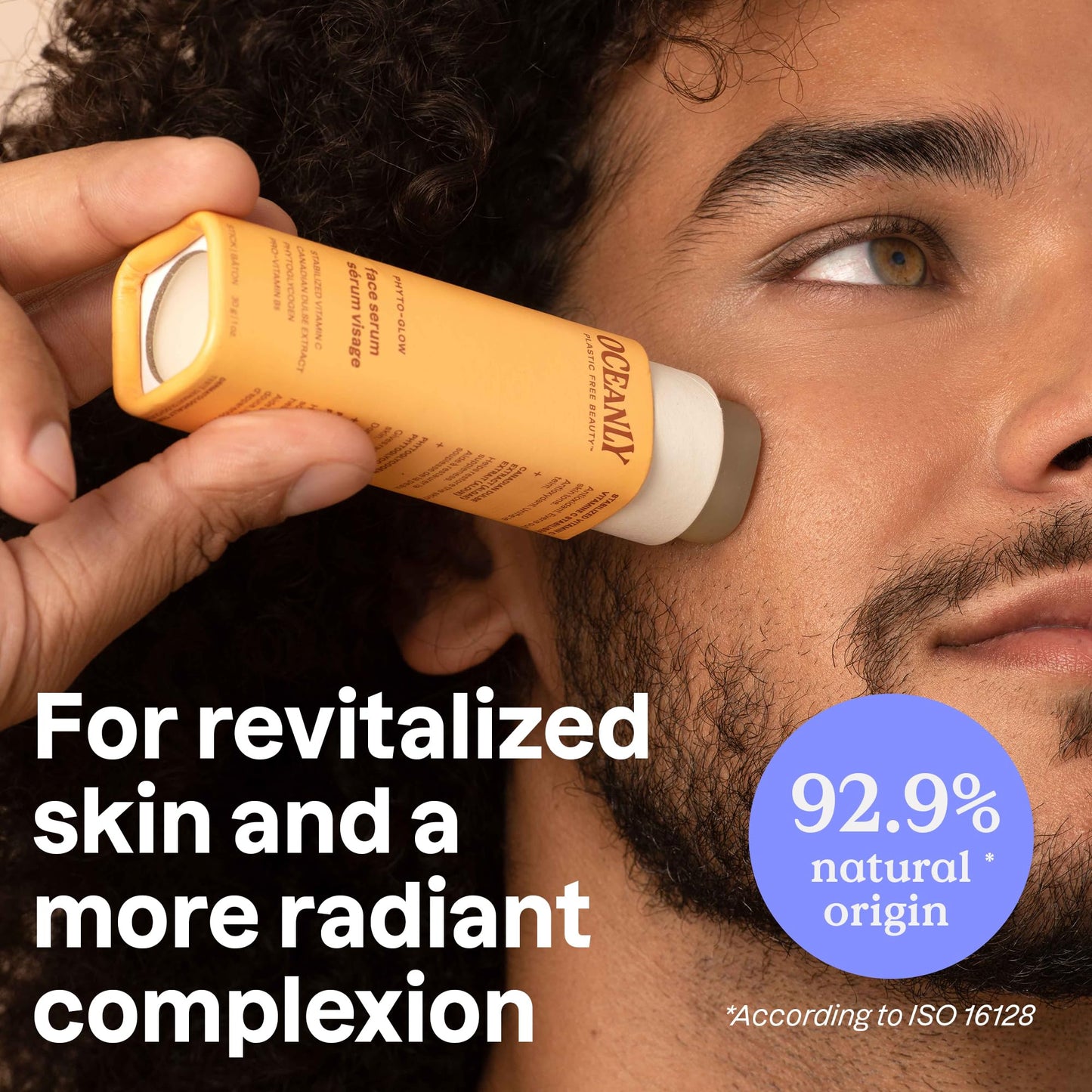 ATTITUDE Oceanly Face Serum Bar, EWG Verified, Plastic-free, Plant and Mineral-Based Ingredients, Vegan and Cruelty-free Beauty Products, PHYTO GLOW Beauty & Personal Care BIO SPECTRA ATTITUDE