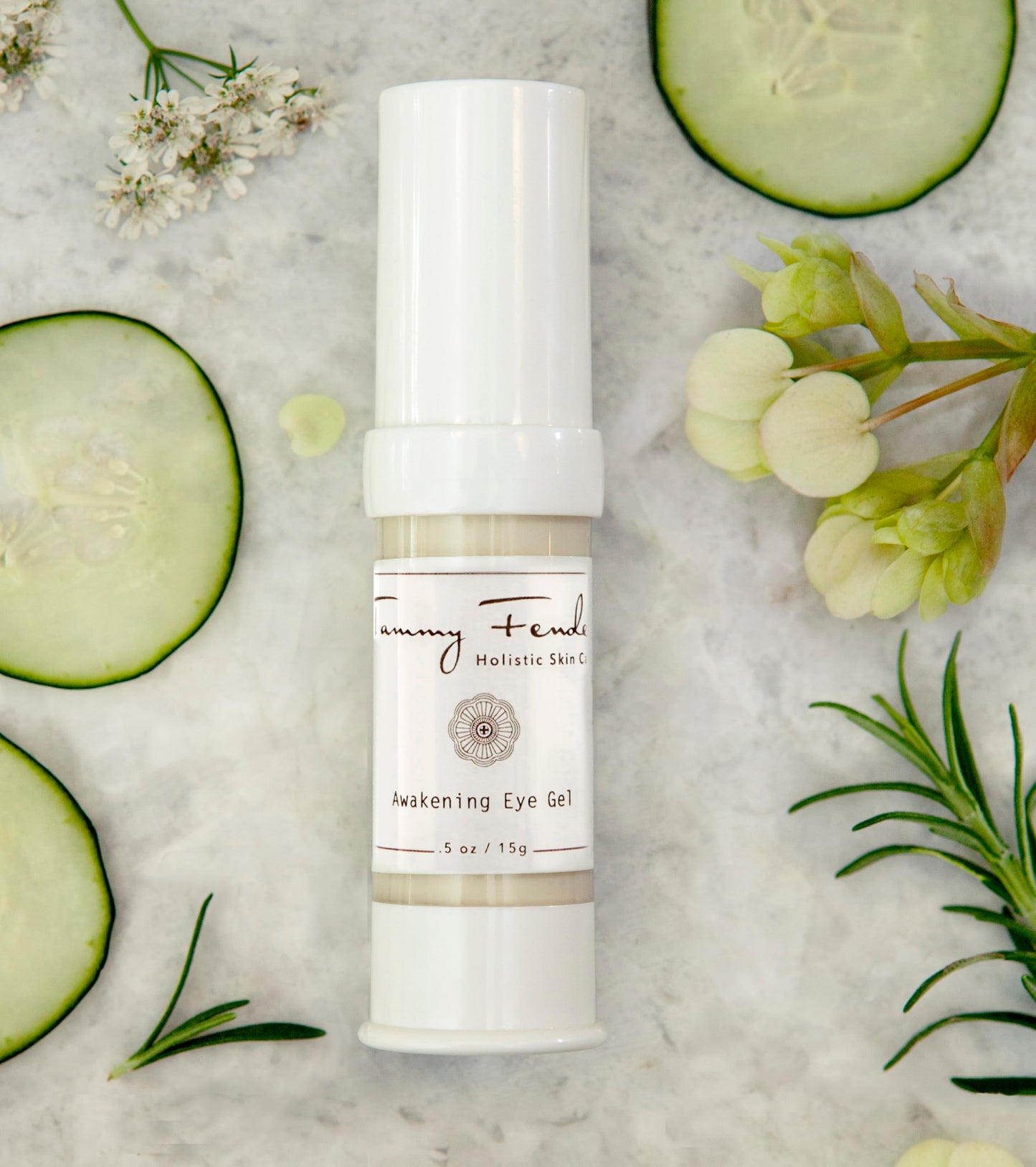 Tammy Fender - Awakening Eye Gel | Natural, Organic, Cruelty-Free, Non-Toxic Travel Beauty Skincare | Soothe, Moisturize, & Hydrate Tired Eyes | Beauty & Personal Care TAMMY FENDER