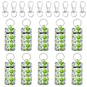 allydrew 10 Pack Chapstick Holder Keychain, Keyring for Lip Balm Lip Gloss Lipstick with 10 Pieces Metal Keyring Clasps, Tennis Beauty & Personal Care allydrew