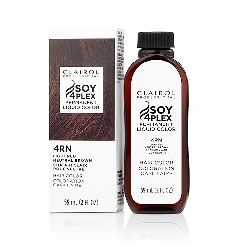 Clairol Professional Permanent Liquicolor, 4rn Light Red Neutral Brown, 2 Fl Oz - Packaging May Vary Beauty & Personal Care Clairol Professional