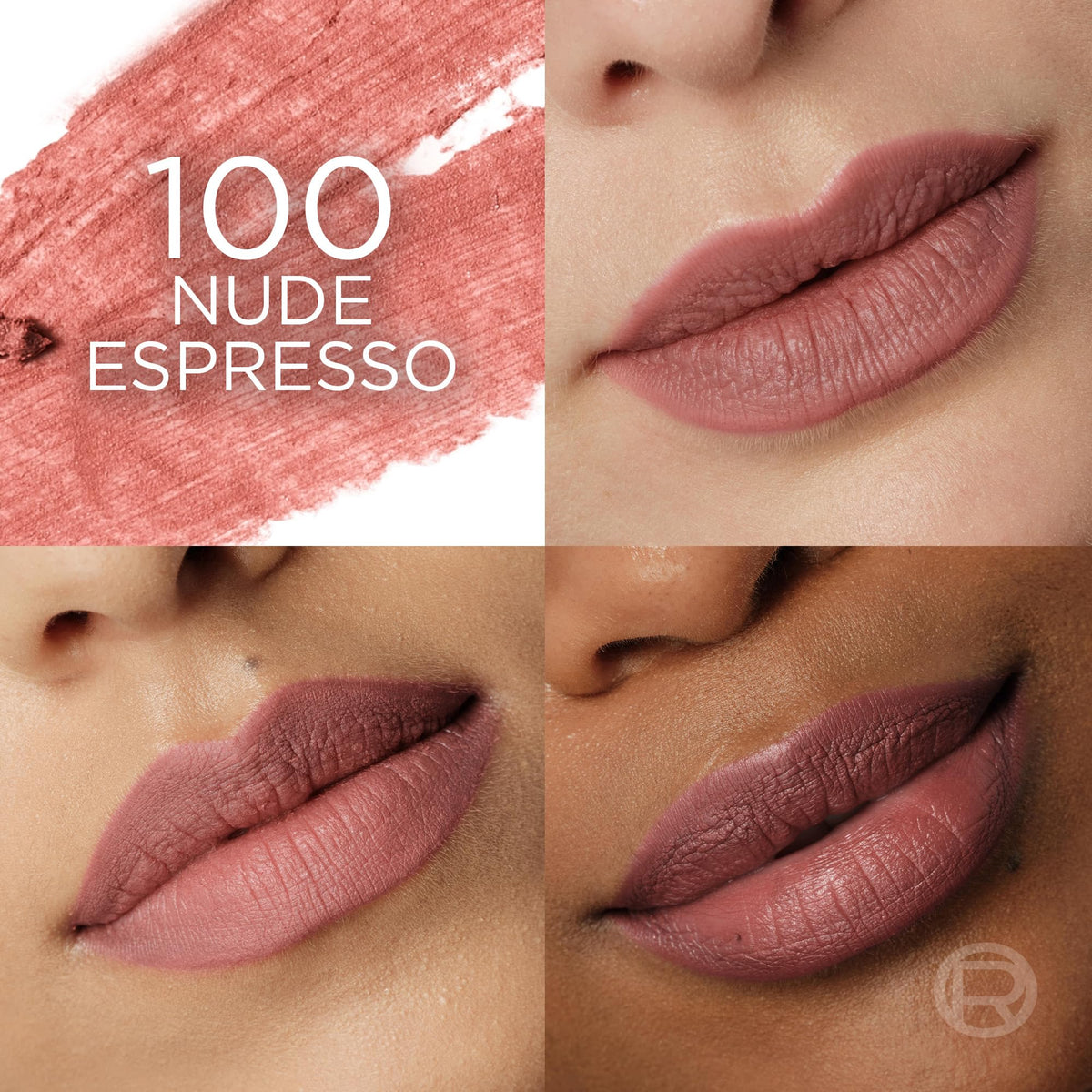 L'Oreal Paris Blurfiller Lip Liner, Lightweight, Buildable, and Sculpting Lip Pencil, Line, Define, and Contour for Fuller-Looking Lips, Nude