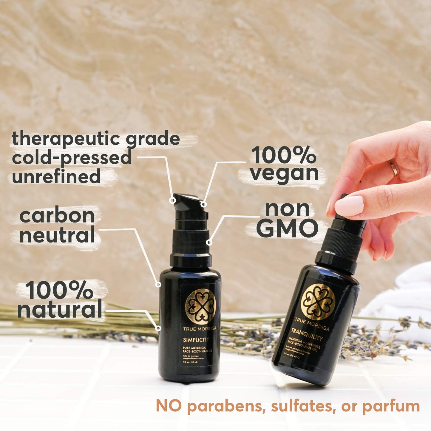 True Moringa Oil 100% Pure, Cold-Pressed Moringa Oil for Face, Hair & Skin?Anti Aging. Brightening Moisturizer, Unscented 30 ml ? Beauty & Personal Care True Moringa