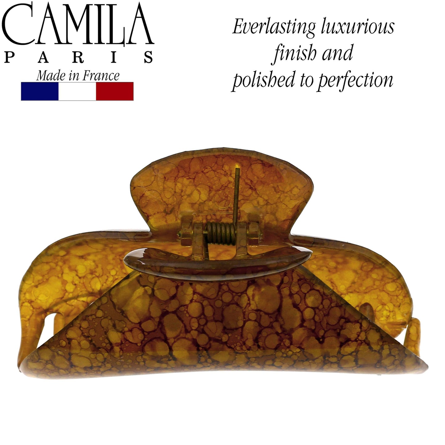 Camila Paris MP925 French Hair Clip for Women Thick Hair for Long Curly Wavy Hair, Girls Hair Claw Clips Jaw, Durable Styling Big Claw Clip for Thick Beauty & Personal Care Camila