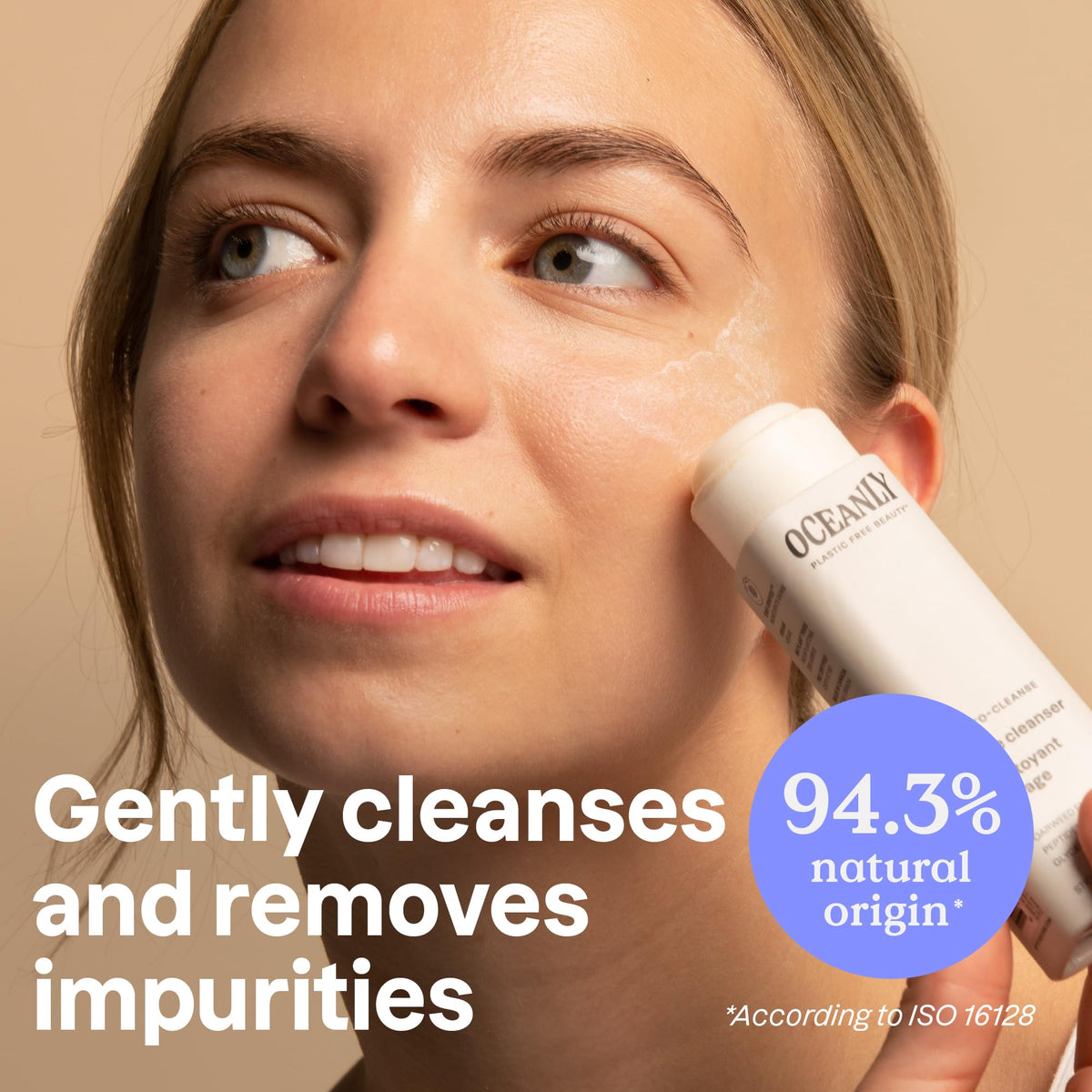ATTITUDE Oceanly Face Cleanser Bar, EWG Verified, Plastic-free, Plant and Mineral-Based Ingredients, Vegan and Cruelty-free Beauty Products, PHYTO Beauty & Personal Care ATTITUDE