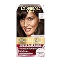 L'Oreal Paris Excellence Crème Permanent Hair Dye, Triple Care Hair Color with Hyaluronic Acid for 100% Gray Coverage, 4A Dark Ash Brown, 1 Kit Beauty & Personal Care L'Oreal Paris