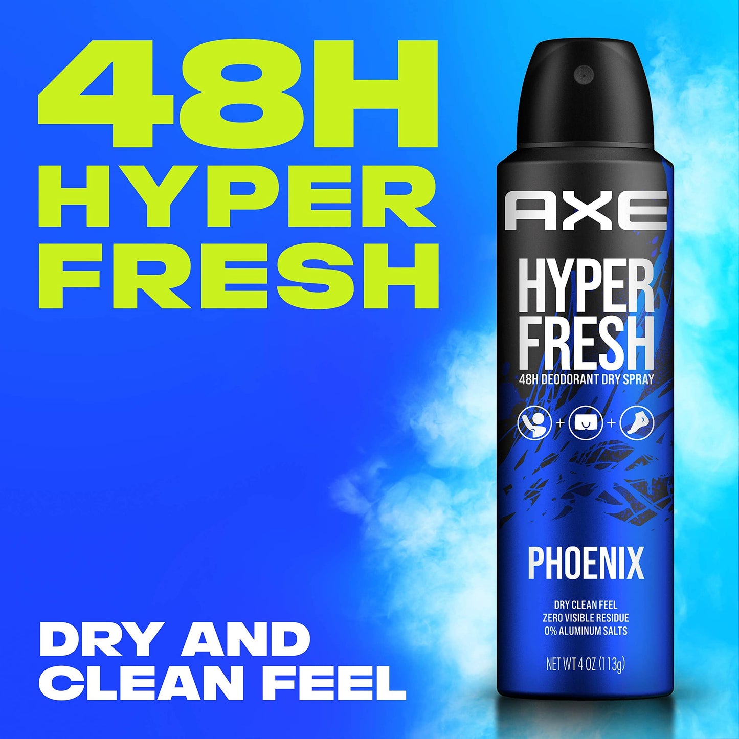 AXE Phoenix Deodorant Spray 48 Hour Odor Protection Crushed Mint and Rosemary Deodorant without Aluminum and without Residue 4 oz Beauty and Personal Care AXE