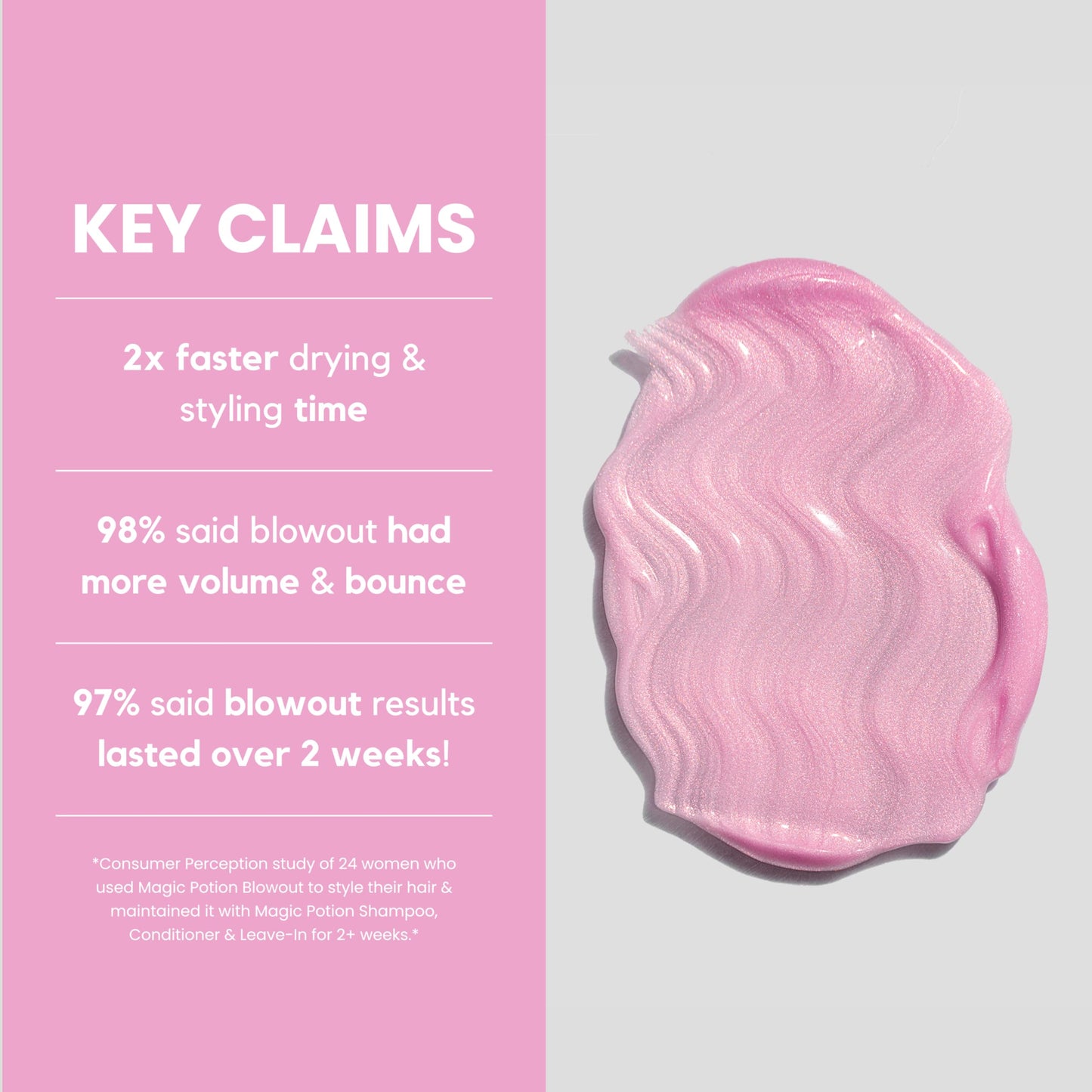 SIMPLY SMOOTH Magic Potion Blowout Serum - Keratin-Infused, Heat-Activated Styling Serum for Frizz-Free, Bouncy Blowouts | Adds Volume, Shine Beauty & Personal Care SIMPLY SMOOTH