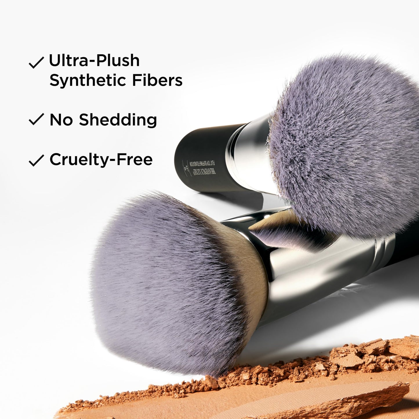 IT Cosmetics Heavenly Luxe Flat Top Buffing Foundation Brush #6 - Foundation Brush for Liquid Makeup & Foundation Powder - Makeup Brush Beauty & Personal Care IT Cosmetics
