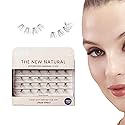 KISS The New Natural, False Eyelashes, 'Neo', 12mm-14mm, Includes 24 Wisps, Easy to Apply, Reusable Lash Clusters Beauty & Personal Care KISS