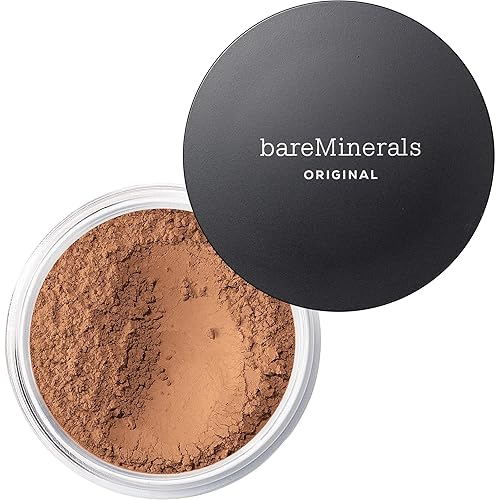 Original Loose Powder Foundation SPF 15, Tan 19, Vegan, Cruelty-Free & Dermatologist-Tested Beauty & Personal Care bareMinerals